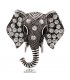 SB263 - Elephant Saree Brooch
